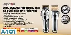 APRİLLA ŞARJLI PROFESYONEL SAÇ SAKAL KESME MAKİNESİ